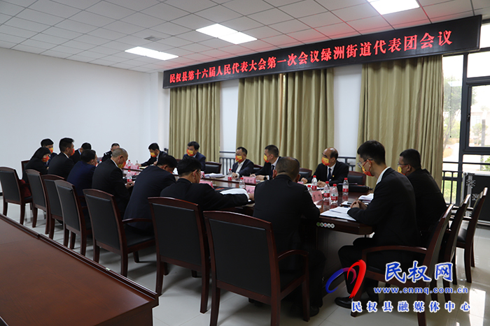 縣領導周明河、王景義參加各代表團審議