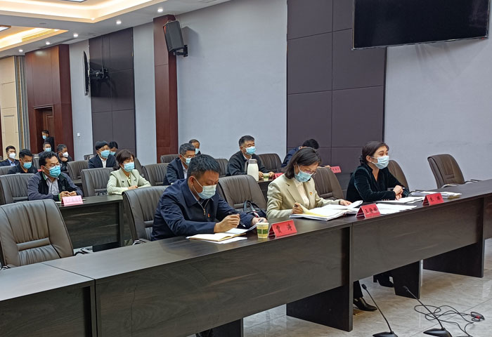 我縣組織收聽(tīng)收看全國(guó)新冠肺炎疫情防控工作電視電話(huà)會(huì)