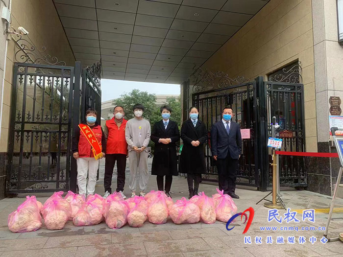 中國(guó)好人唐志發(fā)用愛心行動(dòng)助力民權(quán)疫情防控