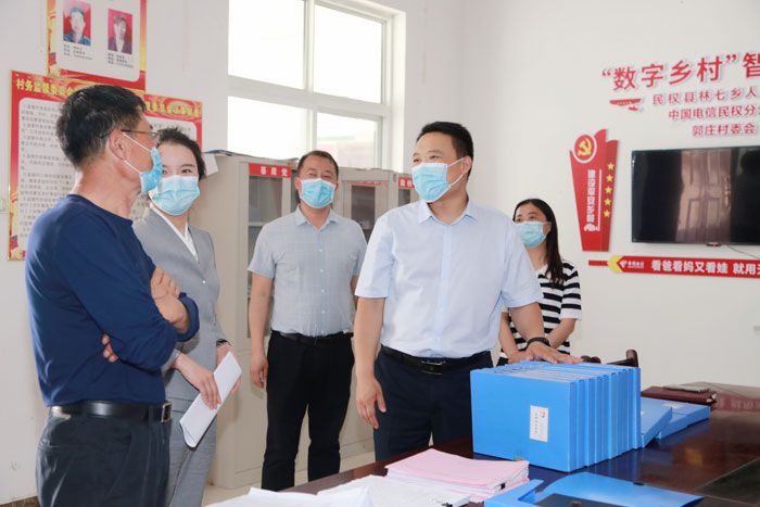 縣委常委、組織部長王義彬到林七鄉(xiāng)督導鞏固脫貧攻堅成果與鄉(xiāng)村振興有效銜接工作