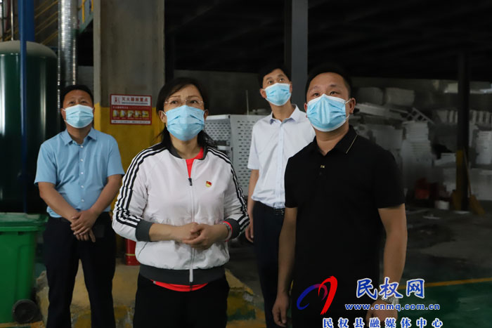 縣委副書記、縣長王靜嫻走訪調(diào)研企業(yè)復(fù)工復(fù)產(chǎn)情況