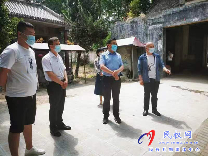縣委常委、宣傳部長、副縣長畢道喜到林七鄉(xiāng)調(diào)研“文子”文化