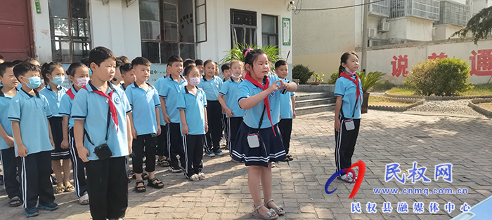 民權(quán)縣第五小學舉辦“童心向黨，書香致遠”——喜迎二十大匯報演出