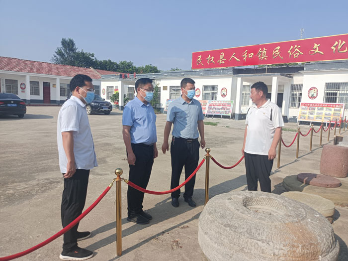 縣委常委、宣傳部長、副縣長畢道喜督導現(xiàn)代公共文化服務體系建設工作