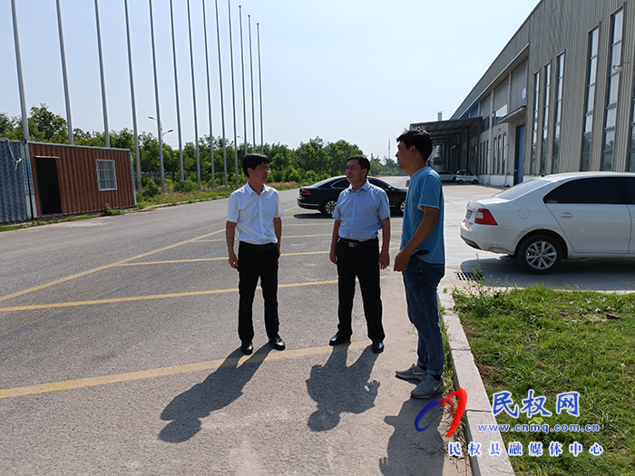 縣高新區(qū)常務副主任張愛軍督導檢查重點項目建設情況