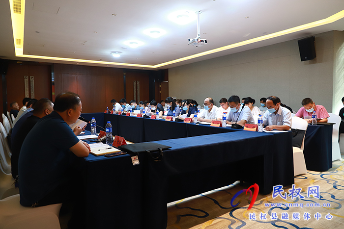 2022年全市殘聯(lián)工作推進會在民召開