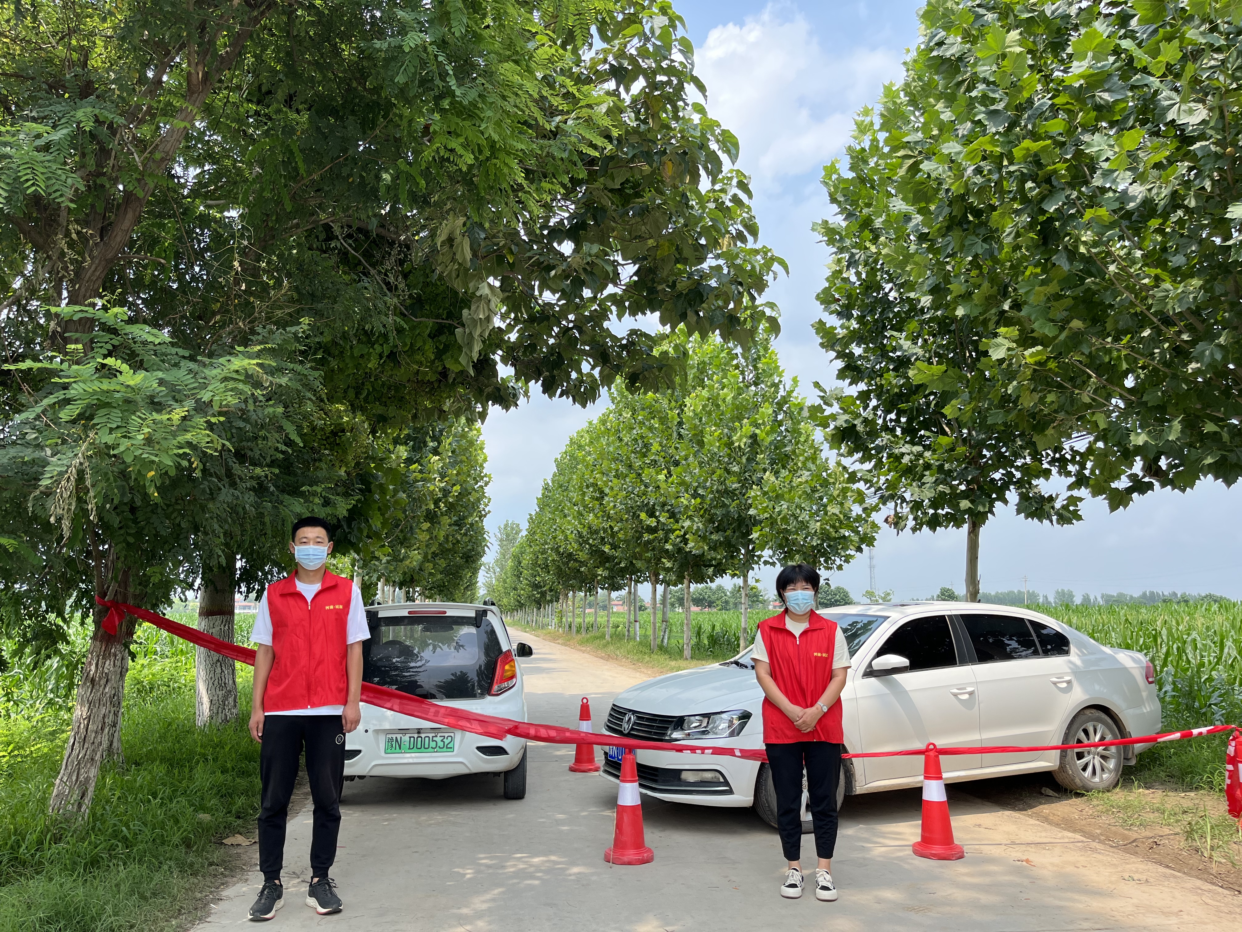 白云寺鎮(zhèn)：志愿者齊上陣，堅決打贏疫情防控攻堅戰(zhàn)