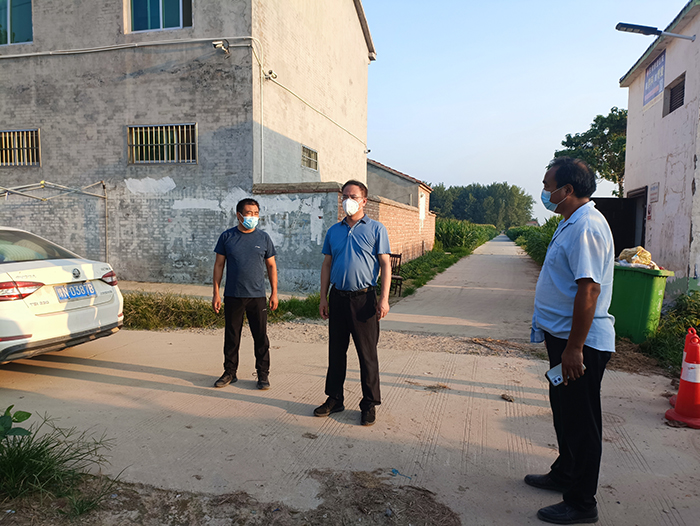 縣委常委、常務副縣長王景義繼續(xù)在北關鎮(zhèn)督導疫情防控工作