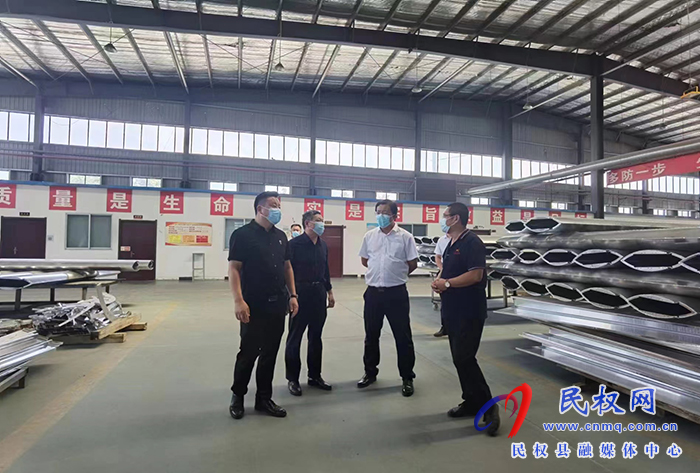 臺州市民權(quán)商會回歸發(fā)展產(chǎn)業(yè)園項(xiàng)目客商來民考察