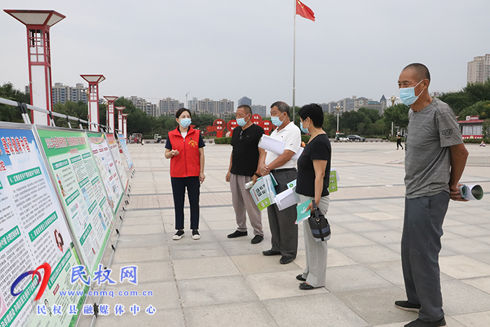 我縣舉行全國第六次殘疾預防日宣傳教育活動