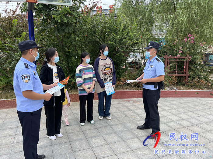 民權縣公安局褚廟派出所：預防電信網(wǎng)絡詐騙  守好群眾的“錢袋子”