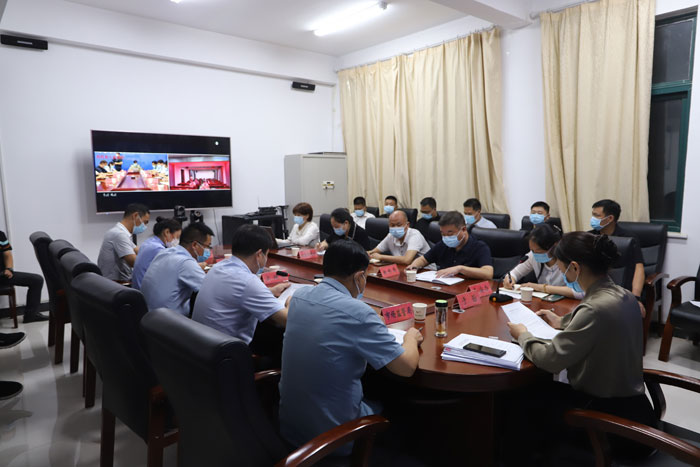 民權(quán)縣食品安全工作電視電話會(huì)議召開