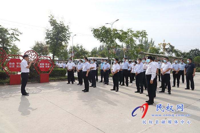 全市“五星”支部創(chuàng)建工作觀摩推進會在民召開
