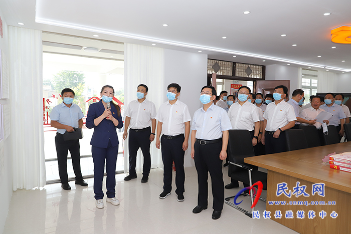 全市“五星”支部創(chuàng)建工作觀摩推進會在民召開