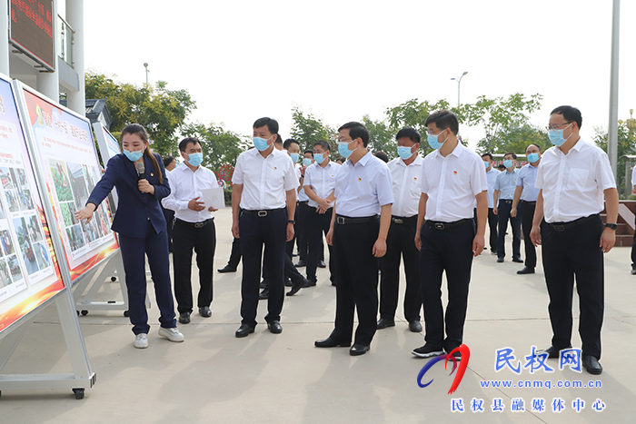 全市“五星”支部創(chuàng)建工作觀摩推進會在民召開