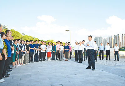 習(xí)近平在遼寧考察時強(qiáng)調(diào) 在新時代東北振興上展現(xiàn)更大擔(dān)當(dāng)和作為 奮力開創(chuàng)遼寧振興發(fā)展新局面