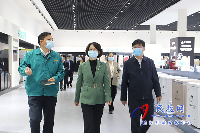 市委副書記、政法委書記呂娜到民開展“企業(yè)服務日”活動