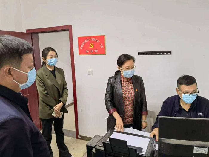 縣委副書記、縣長(zhǎng)王靜嫻到雙塔鎮(zhèn)調(diào)研督導(dǎo)疫情防控、鞏固脫貧攻堅(jiān)成果、戶廁問題摸排整改“回頭看”工作