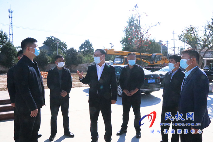 縣領(lǐng)導(dǎo)栗團(tuán)結(jié)調(diào)研中央彩票公益金項(xiàng)目建設(shè)情況