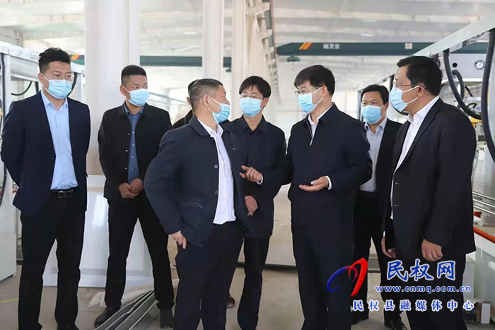 縣委書記張團結(jié)調(diào)研督導重點項目建設工作