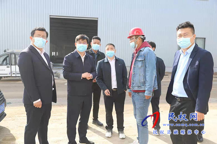 縣委書記張團結(jié)調(diào)研督導重點項目建設工作