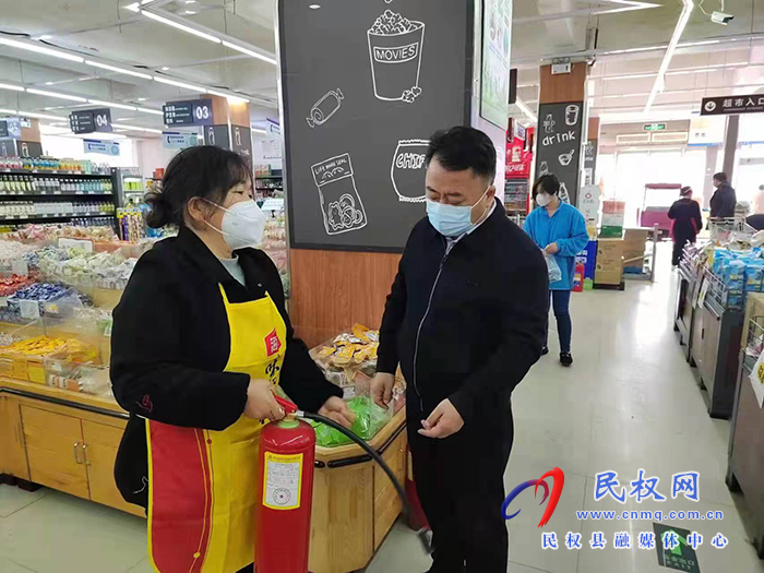 縣商務局深入企業(yè)開展安全生產(chǎn)和疫情防控專項檢查