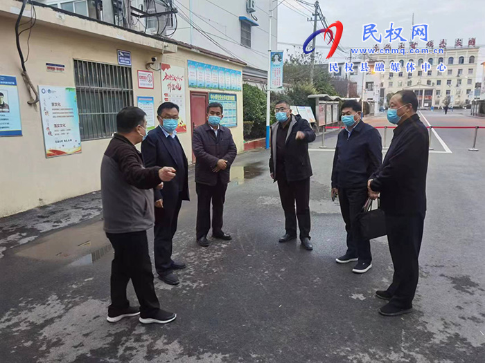縣委常委、宣傳部長(zhǎng)、副縣長(zhǎng)畢道喜督導(dǎo)校園疫情防控工作