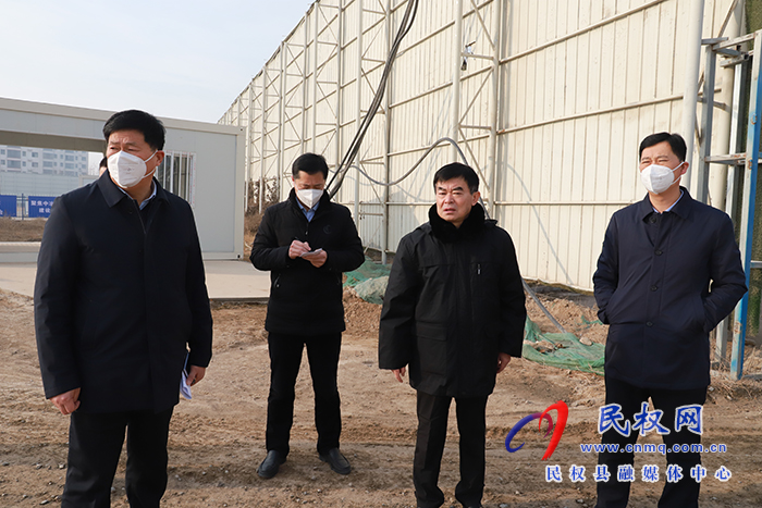 縣領(lǐng)導(dǎo)馬德偉調(diào)研重點(diǎn)項(xiàng)目建設(shè)情況