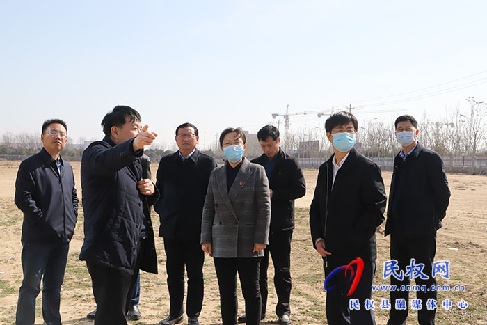 縣委副書記、縣長王靜嫻調(diào)研重點項目建設工作