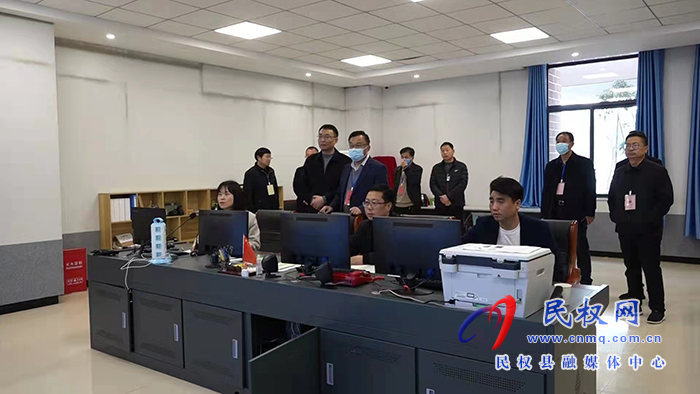 縣委常委、宣傳部長、副縣長畢道喜查看2022年成人高招考試（延期）工作