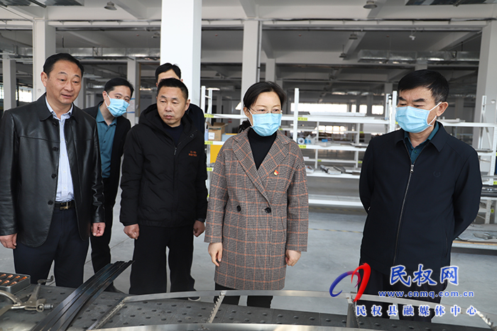 縣委副書記、縣長王靜嫻調(diào)研招商、城建項目建設(shè)進展情況