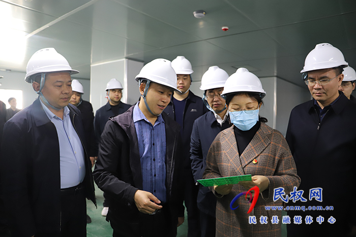 縣委副書記、縣長王靜嫻調(diào)研招商、城建項目建設(shè)進展情況