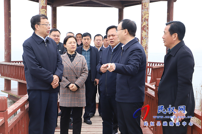 黃河水利委員會河南黃河河務(wù)局一級巡視員姚自京一行蒞民調(diào)研水利工程、黃河故道工作