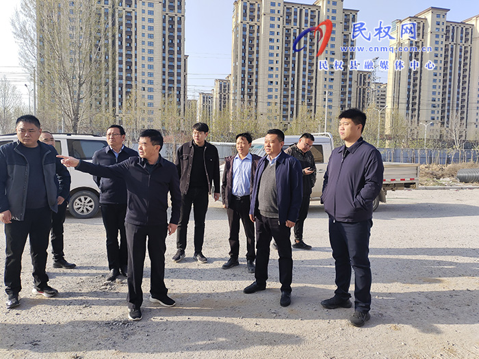 縣領導張方杰、張玉棟、馬德偉調(diào)研盈炻空調(diào)項目建設情況