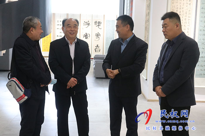 縣老干部局、縣老年書畫院參加2023中國·民權(quán)第七屆槐花文化系列活動(dòng)書畫展