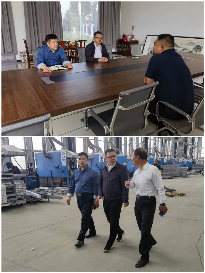 聽訴求 解難題，副縣長張志剛到企業(yè)開展調(diào)研