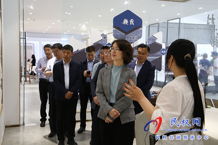 市委副書記、政法委書記呂娜到民開展巡河（湖）并調(diào)研農(nóng)村文化產(chǎn)業(yè)發(fā)展工作