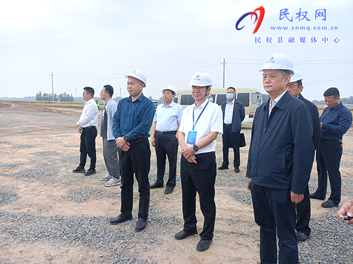 省自然資源廳、省交通運輸廳聯(lián)合調(diào)研組到民調(diào)研高速公路建設(shè)工作
