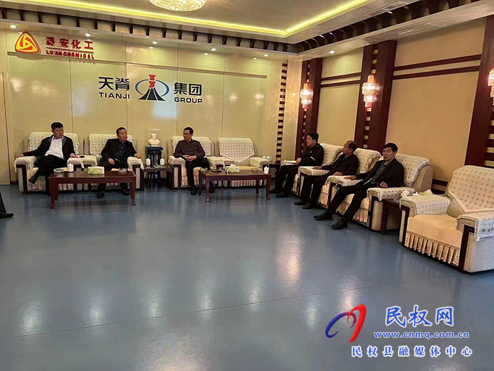 縣人大常委會副主任朱繼兵帶隊到天脊集團(tuán)銷售公司考察調(diào)研