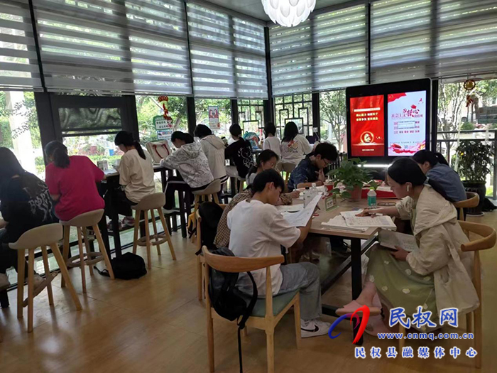 民權縣圖書館提供多元化服務助力考生備考