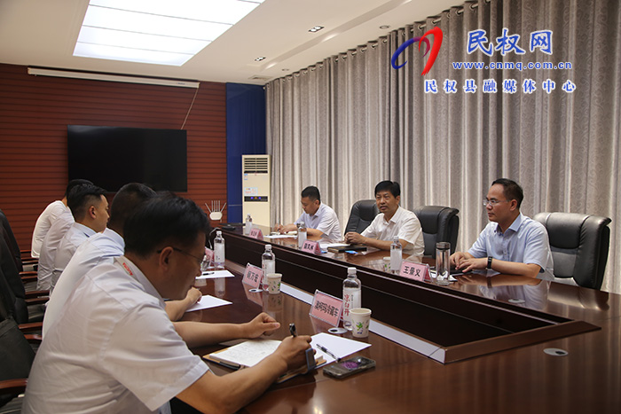 市委常委、常務(wù)副市長(zhǎng)薛鳳林到民開(kāi)展“企業(yè)服務(wù)日”活動(dòng)