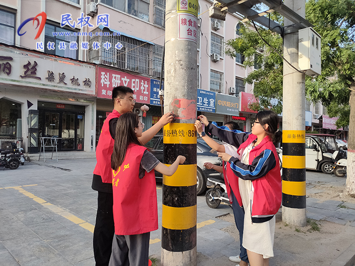 雙城同創(chuàng)，你我同行 | 民權(quán)縣高級(jí)中學(xué)師生志愿者在行動(dòng)