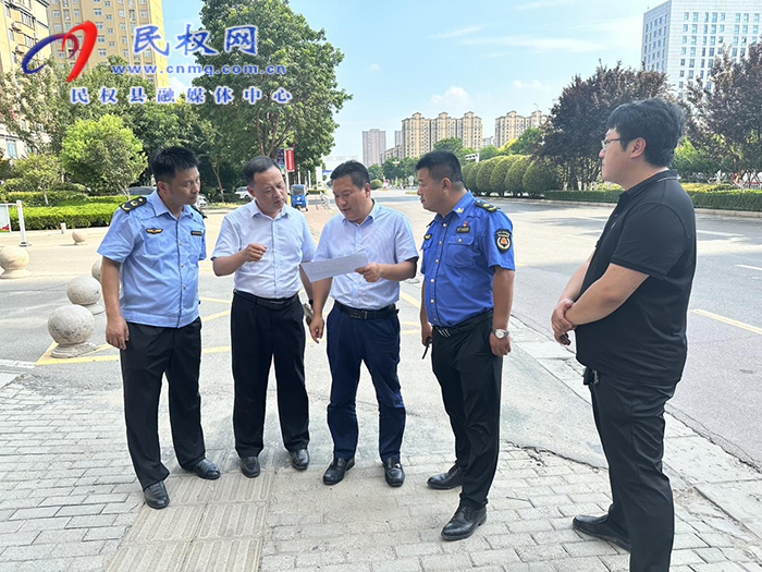 縣委常委、縣委辦公室主任吳杰督導 全國文明城市創(chuàng)建工作