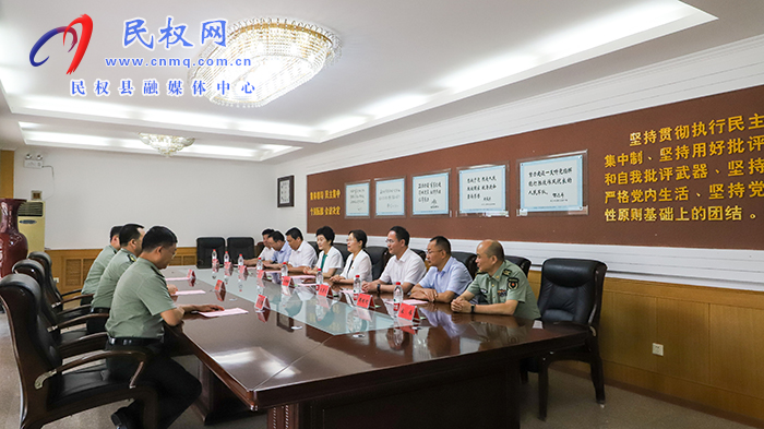 縣委書記王靜嫻率隊(duì)慰問(wèn)商丘軍分區(qū)官兵