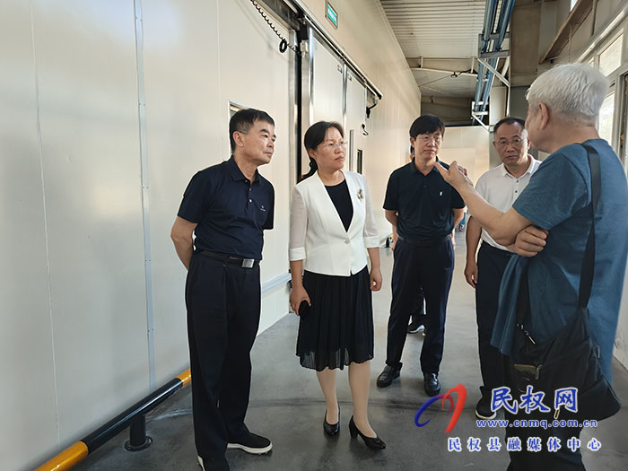 縣委書記王靜嫻拜訪中國(guó)制冷空調(diào)工業(yè)協(xié)會(huì)理事長(zhǎng)、合肥通用機(jī)電產(chǎn)品檢測(cè)院院長(zhǎng)李江