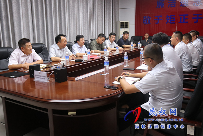 縣委常委、政法委書記陳鴻志帶隊(duì)開展政法系統(tǒng)“進(jìn)企業(yè)、護(hù)權(quán)益、優(yōu)環(huán)境、促發(fā)展”專題調(diào)研活動(dòng)