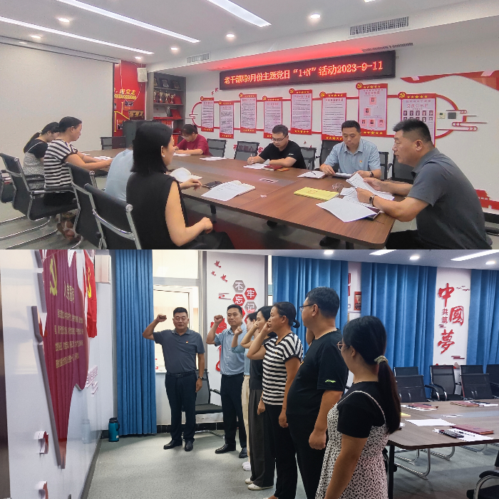 民權(quán)縣委老干部局開展9月份主題黨日“1+N”活動(dòng)