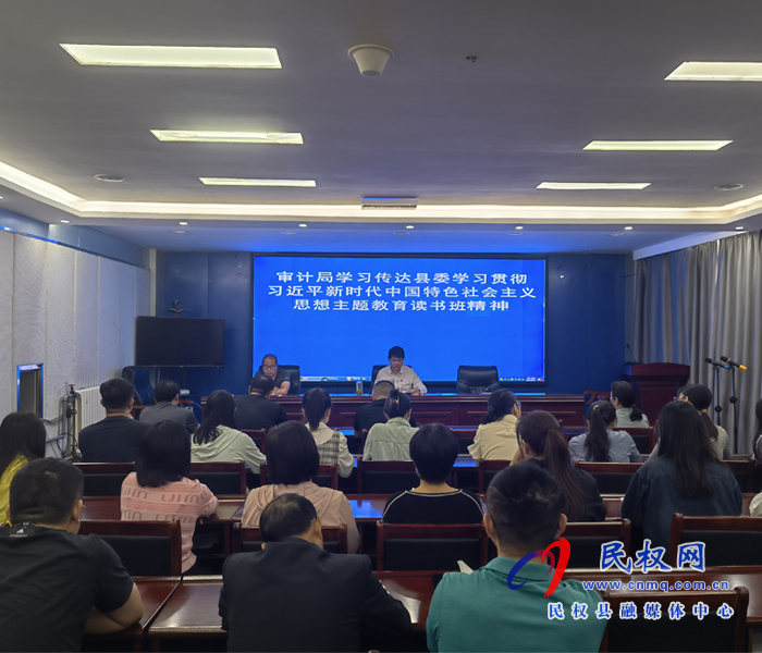 審計(jì)局學(xué)習(xí)傳達(dá)縣委學(xué)習(xí)貫徹習(xí)近平新時代中國特色社會主義思想主題教育讀書班精神
