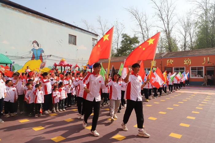 全民奧運(yùn)會(huì)，等你來挑戰(zhàn)！野崗鎮(zhèn)童欣幼兒園舉行親子運(yùn)動(dòng)會(huì)