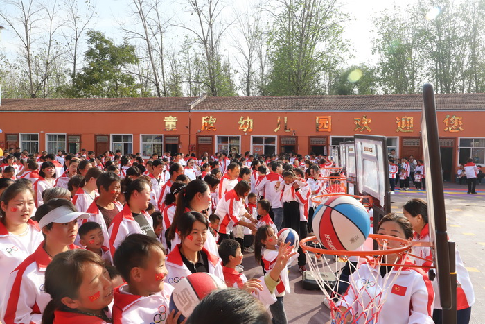  全民奧運(yùn)會(huì)，等你來挑戰(zhàn)！野崗鎮(zhèn)童欣幼兒園舉行親子運(yùn)動(dòng)會(huì)